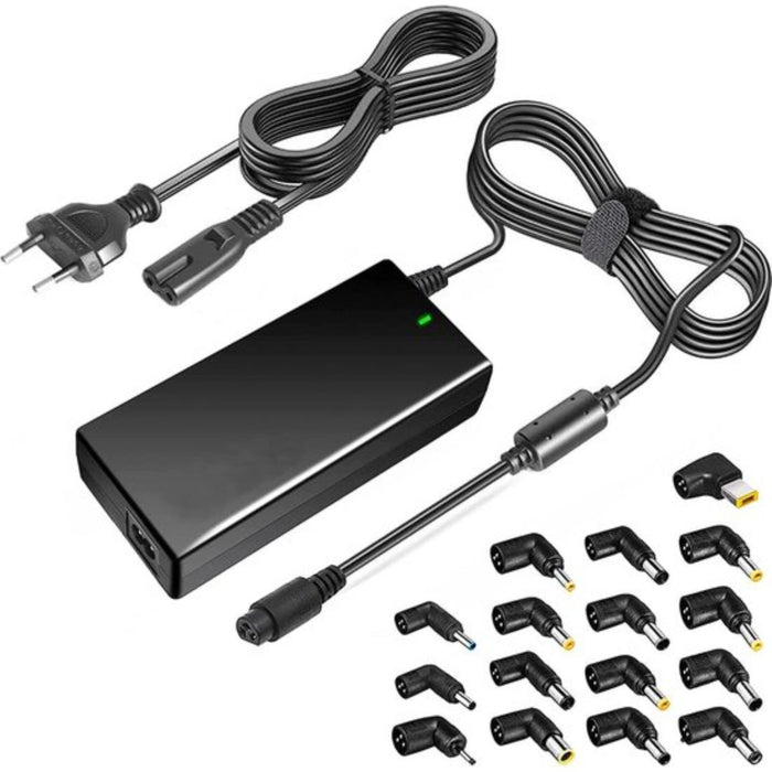 90W Universele AC Laptop Oplader Voedingsadapter , DC Output 15V 16V 18.5V 19V 19.5V 20V Adapter Geschikt voor HP Dell Toshiba IBM Lenovo Acer Sony Gateway Notebook Ultrabook Chromebook. - Accu Laders - Phreeze