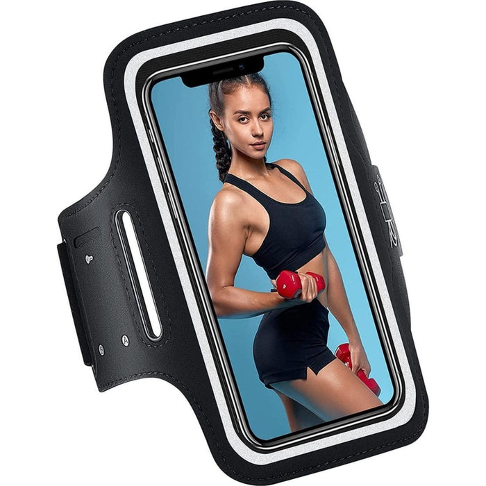 Hardloop Armband Telefoon | Geschikt voor Samsung A70 / A71 / A72 | Hardloop Armband | Hardloop Telefoonhouder Samsung A70 / A71 / A72 | Hardloop Telefoonhouder | Hardloop Armband - Sport Armbanden - Phreeze