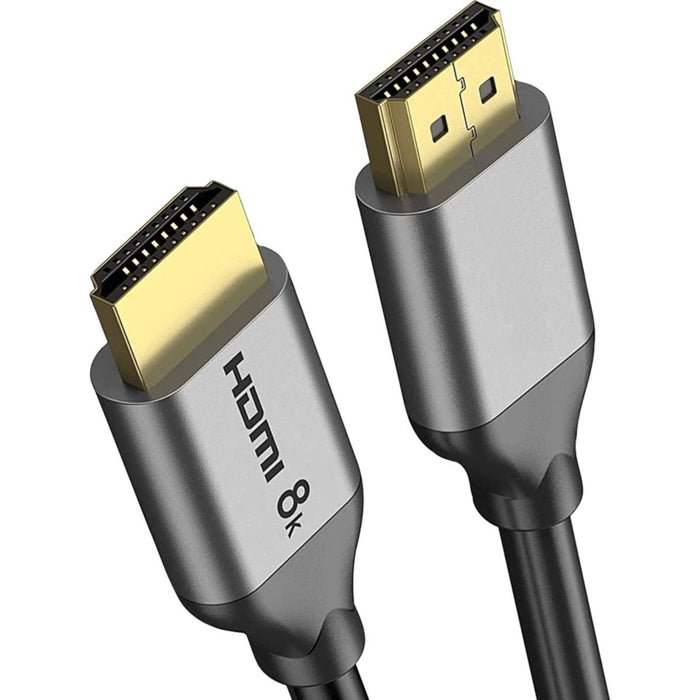 HDMI Kabel 8K - 1 Meter - HDMI Kabel 2.1 - Ultra HD 8K + 4K 120hz - HDMI naar HDMI Kabel - 8K HDMI Kabel - Ondersteunt alle oudere HDMI versies zoals 4K - Geschikt voor PS5, XBOX - Accessoires - 3D, Dynamic HDR, ARC, eARC, VRR, QMS, QFT, ALLM - Audio & Video - Phreeze