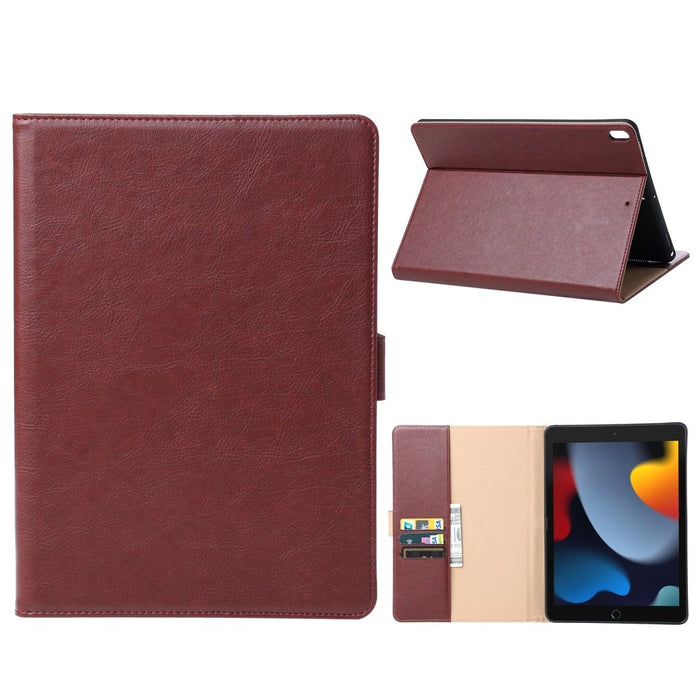 iPad Air 3 10.5 Hoes - Vegan Leer - Premium Hoesje Case Cover voor de Apple iPad Air 3e Generatie 10.5 2019 - Rood