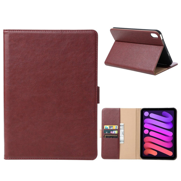 iPad Mini 6 2021 (8.3 inch) Hoes Rood - Premium Vegan Leer - Apple iPad Mini 2021 Case - Luxe iPad Mini 6 Cover