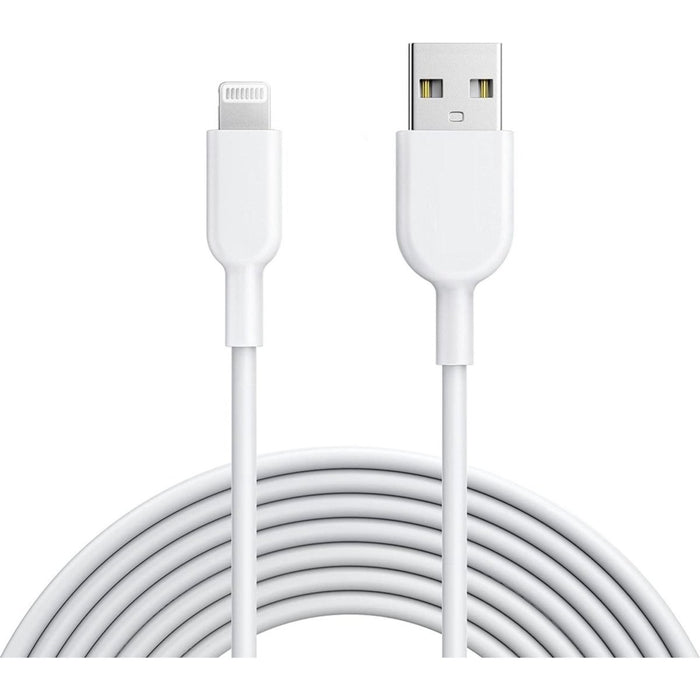 iPad oplader kabel - 3 Meter - Geschikt voor Apple iPad 2017,2018,2019,2020,2021,Air,Air 2,Air 3,10.2,Mini 3,4,5- iPad kabel - iPad oplaadkabel - iPad snoertje - iPad lader - Datakabel - Lightning USB kabel