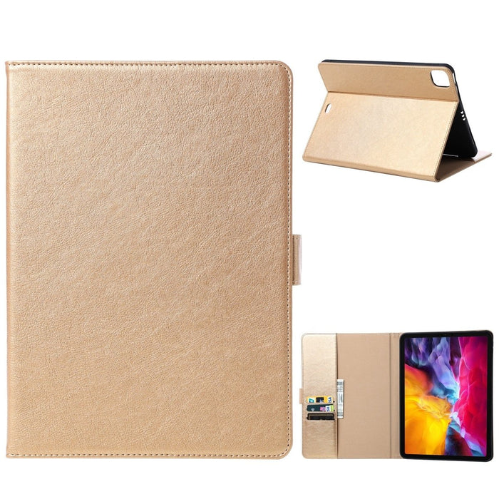 iPad Pro 11 (2021) Hoes - Vegan Leer - Premium Hoesje Case Cover voor de Apple iPad Pro 3e Generatie 11 2021 - Goud