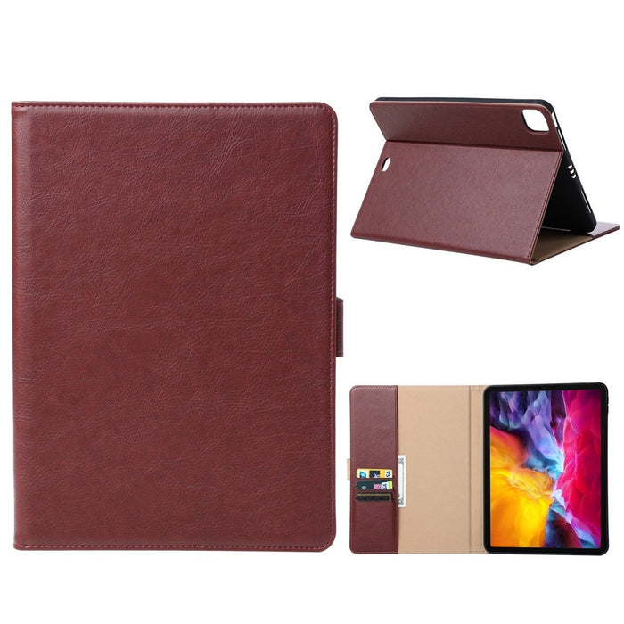 iPad Pro 11 (2021) Hoes - Vegan Leer - Premium Hoesje Case Cover voor de Apple iPad Pro 3e Generatie 11 2021 - Rood
