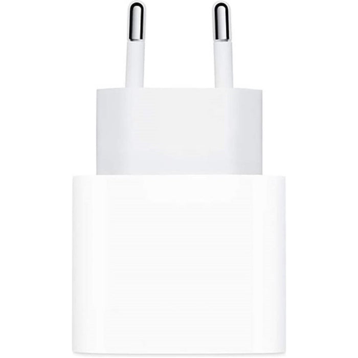 iPhone 12 oplaadstekker 20W USB-C Power oplader - Wit - Geschikt voor Apple iPhone 12 - Apple iPad - USB-C Apple Lightning |Snellader iPhone 12 / 11 / X / iPad / 12 Pro Max / iPhone 12 Pro | iPhone 12 Lader | USBC lader | USB-C Lader | iPhone 12