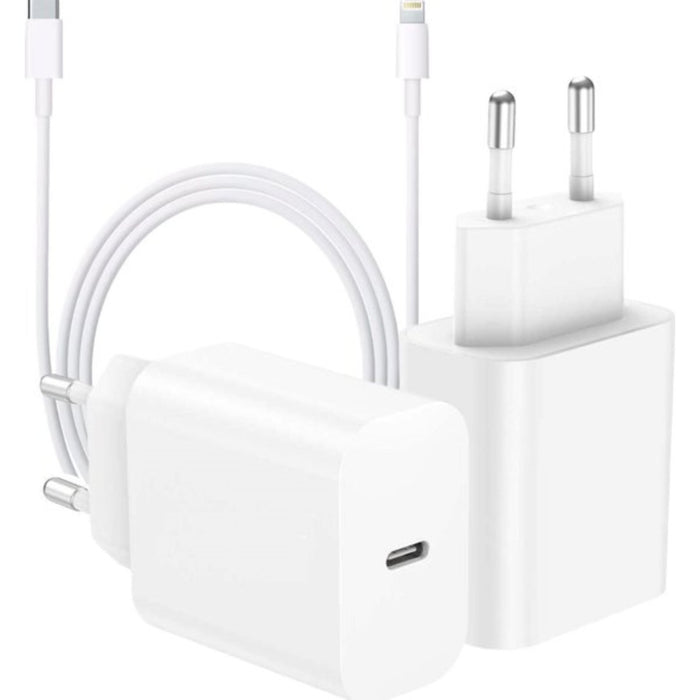 iPhone 14 Snellader + Oplader Kabel 2 Meter - USB C - Power Adapter voor Apple iPhone 14, iPhone 14 Plus, iPhone 14 Pro en iPhone 14 Pro Max
