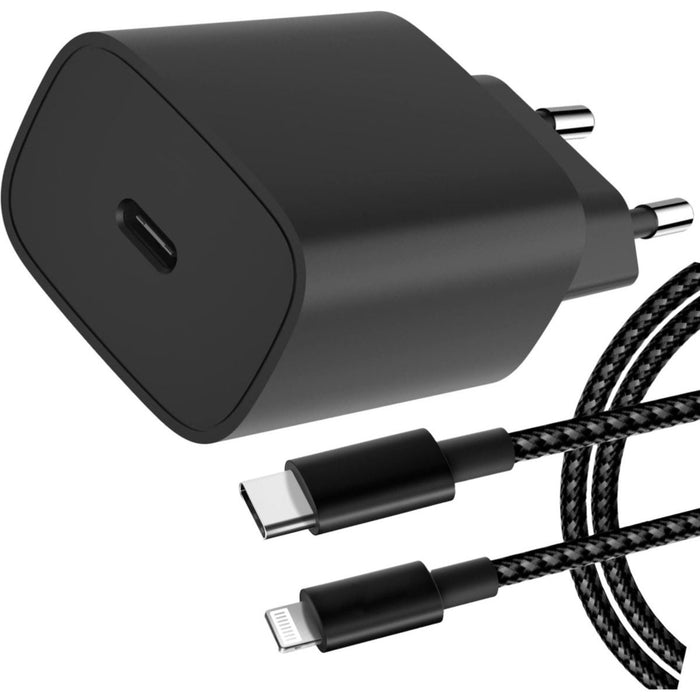 iPhone 14 Snellader + Oplader Kabel 2 Meter - USB C - Power Adapter voor Apple iPhone 14, iPhone 14 Plus, iPhone 14 Pro en iPhone 14 Pro Max