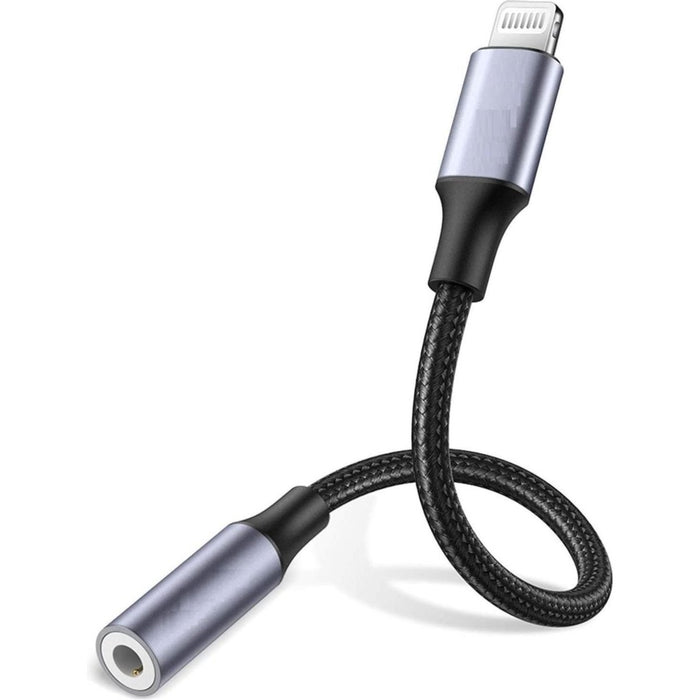 iPhone Lightning naar Jack Adapter | Jack voor Apple iPhone | iPhone Jack | Lightning naar Jack | Lightning Jack 3.5 mm | Zwart