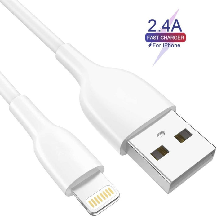 iPhone oplader kabel - 1M - geschikt voor Apple iPhone 6,7,8,X,XS,XR,11,12,Mini,Pro Max - iPhone kabel - iPhone oplaadkabel - iPhone snoertje - iPhone lader