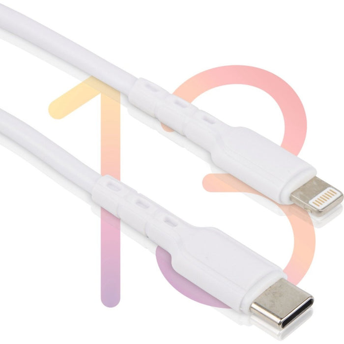 iPhone oplader kabel USB-C naar lightning kabel - Geschikt voor Apple iPhone 12, 13 (Mini, Pro, Pro Max) - iPhone oplaadkabel - iPhone kabel - Lightningkabels - iPhone 12 oplader