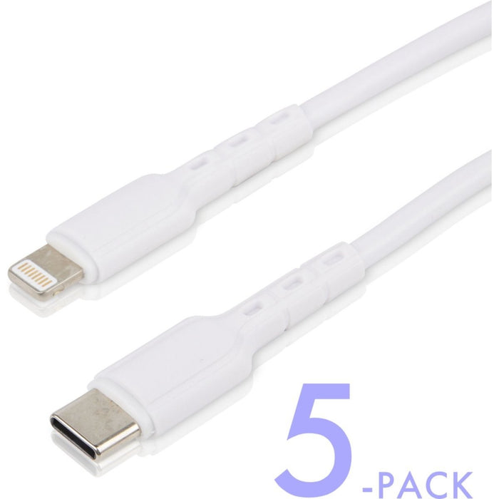 iPhone snellaadkabel - USB-C naar lightning kabel - Geschikt voor Apple iPhone 12, 13 (Mini, Pro, Pro Max) - iPhone oplaadkabel - iPhone kabel - Lightningkabels - iPhone 12 oplader