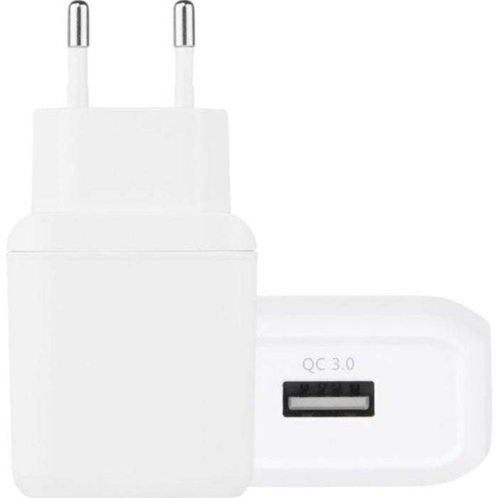 iPhone/iPad Quick Charge Oplaadstekker -18W Snellader USB Adapter - Universele iPhone Lader - USB stekker - USB Snelle Lader - Blokje - Universeel - Wit