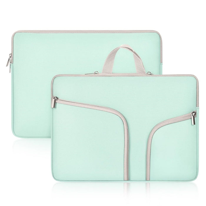 Laptoptas 13 Inch - Sleeve - Laptophoes met Rits en Opbergvak - Laptopsleeve voor Laptops van 13 tot 14.2 inch voor o.a Microsoft Surface Laptop Go/Pro/Chromebook