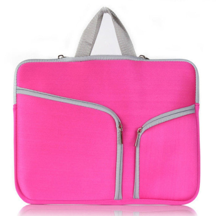 Laptoptas 13 Inch - Sleeve - Laptophoes met Rits en Opbergvak - Laptopsleeve voor Macbook Air M1 of Macbook Pro M1 - Macbook Pro Hoes - Macbook Air Hoer