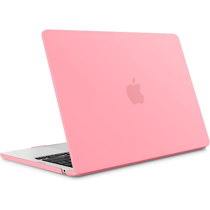 Macbook Air 2022 Hoesje - 13.6 inch - Matte Roze - MacBook Air (M2 Chip) Case - Cover geschikt voor Apple MacBook Air (A2681)