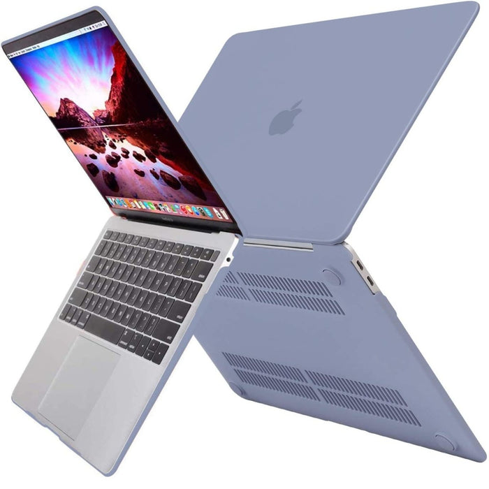 Macbook Air M1 Case - Macbook Air M1 13,3 inch Cover - Macbook Air 13.3 inch van 2018 / 2021 Hardcase - Luxe Case Premium Crystal Case Cover Hardcover Hardcase - A1932 / A2179 / A2337 M1