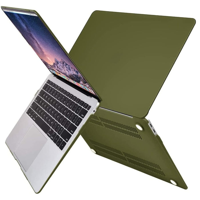 Macbook Air M1 Case - Macbook Air M1 13,3 inch Cover - Macbook Air 13.3 inch van 2018 / 2021 Hardcase - Luxe Case Premium Crystal Case Cover Hardcover Hardcase - A1932 / A2179 / A2337 M1