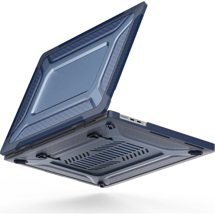MacBook Pro 16 inch Case (2019 t/m 2023) - Geschikt voor MacBook Pro 16 inch (A2141 / A2141 / A2485 M1 Pro / M1 Max / A2780) - Ingebouwde Standaard + Extreme Bescherming - MacBook Hardcase - Phreeze