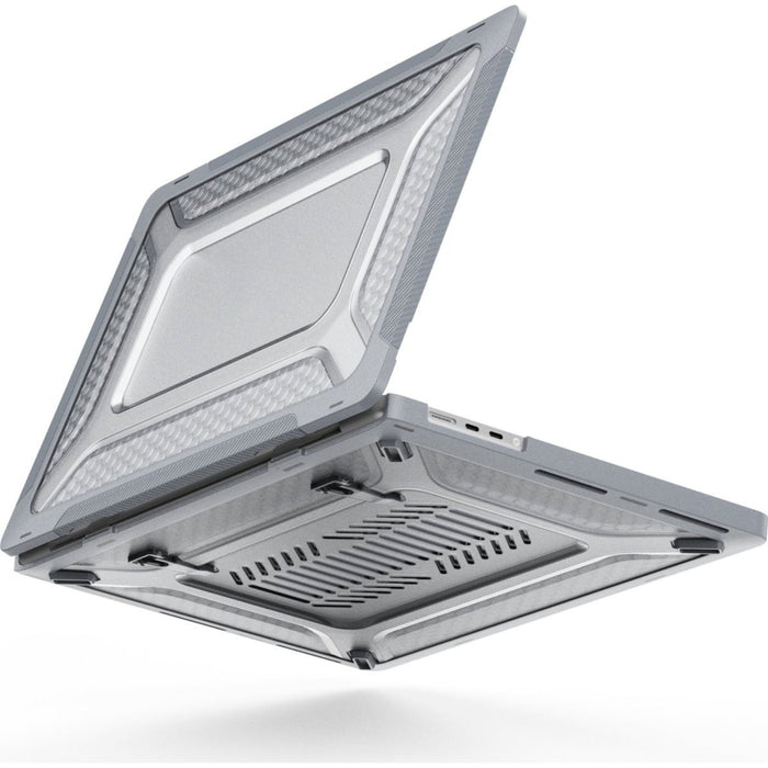 MacBook Pro 16 inch Case - Geschikt voor MacBook Pro 16 inch (2019 t/m 2023) (A2141 / A2141 / A2485 M1 Pro / M1 Max / A2780) - Ingebouwde Standaard + Extreme Bescherming - MacBook Hardcase - Phreeze