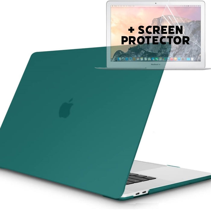 Macbook Pro M1 2020/2021 Case met Macbook Pro (2020/2021) Screenprotector - Macbook Pro 13,3 inch Cover met Beschermglas - Geschikt voor Macbook Pro M1 - Hardcase Beschermhoes Macbook Air A2338
