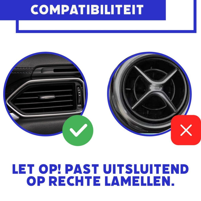 MagSafe Telefoonhouder Auto met Magnetisch Hoesje voor iPhone 7 - Draadloze Snellader Auto met Magneet