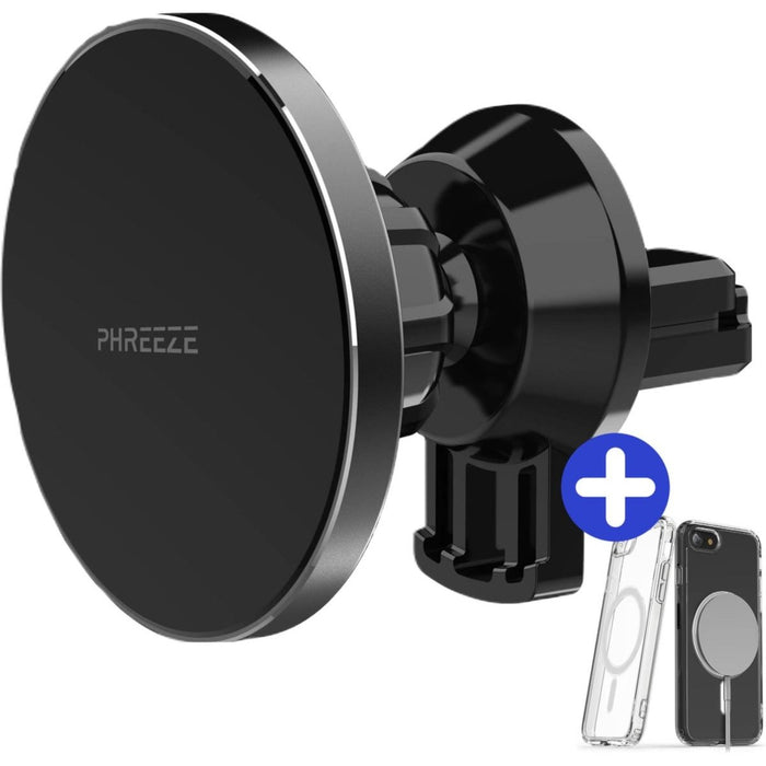 MagSafe Telefoonhouder Auto met Magnetisch Hoesje voor iPhone 7 - Draadloze Snellader Auto met Magneet