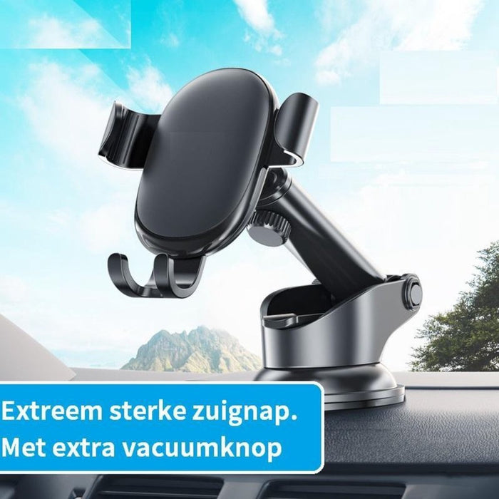 Mobiel Houder Auto Zuignap Telefoonhouder Dashboard Voorruit - Gravity Pressure Technology - Telefoonhouders Smartphone - Volkswagen/Mercedes/Audi/Skoda/Peugeot/Bestelbus Accessoire Autoaccessoires