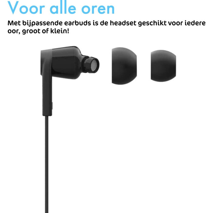 Oordopjes geschikt voor Samsung - USB C Oortjes - Headset USB C Aansluiting - Type C Earphones - Geschikt voor Samsung A53, S22, S20 , S21, FE, Fold, Flip, iPad Pro, Mini 6, MacBook