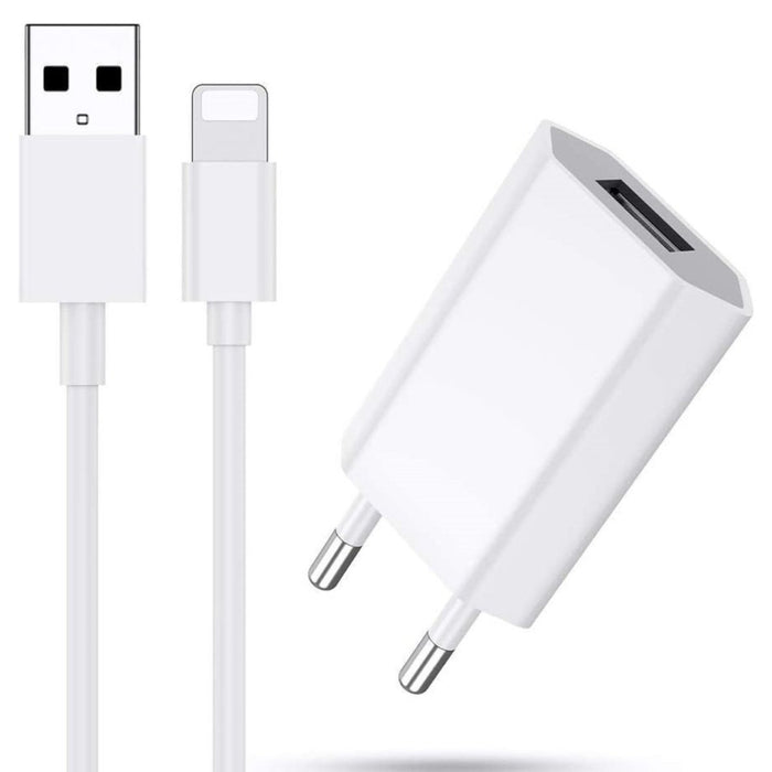 Oplader iPhone - Inclusief USB naar Apple Lightning Kabel - Wit