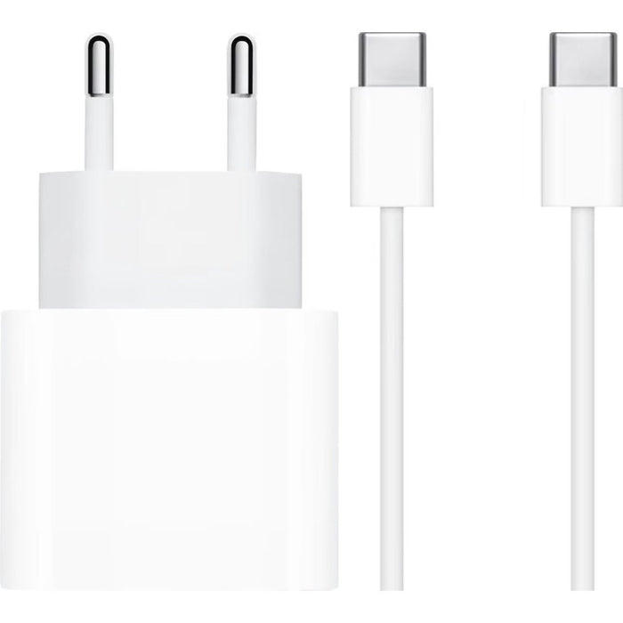 Oplader Samsung A53 / S21 / S22 / S20 / A13 / S10 / A51 - 1 Meter - Snellader - USB-C Adapter + USB-C Kabel - Super Fast Charge - PPS Technologie - Phreeze Origineel