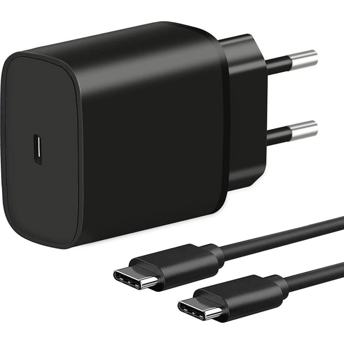 Oplader Samsung - Snellader inclusief Oplaadkabel van 3 meter - Super Fast Charger (25W) - Geschikt voor Samsung Galaxy Z Fold, S22 Ultra, S21 FE, Tab A8, Tab S7 FE etc.