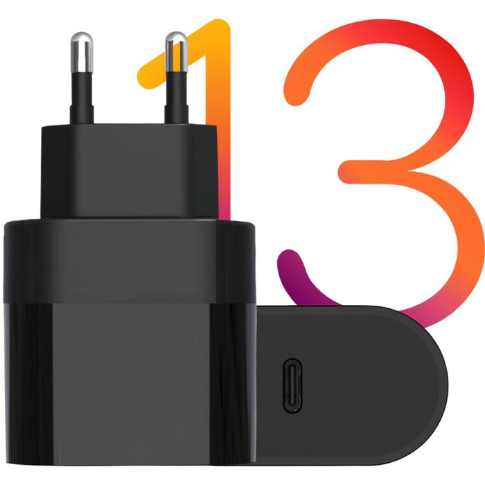Phreeze 20W USB-C Power Adapter met Fast Charge - PHR-20WBK