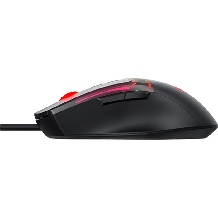 Phreeze Bedrade Gaming Muis - 10000 DPI - RGB Verlichting - Macro Knoppen - 7 Knoppen - MMO/MOBA/FPS - Zwart - Computer - Phreeze