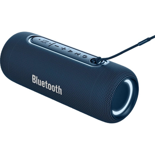 Phreeze Bluetooth Speaker Draadloos - Extra Bass - RGB Verlichting - Speakerbox - Spat Waterdicht - Blauw - Speakers - Phreeze