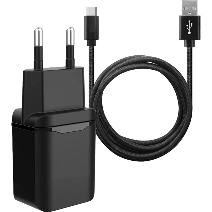 Phreeze® Gecertificeerde USB Oplader + 3 Meter USB-C Kabel - 2.1A Fast Charge voor Samsung Galaxy Tab A7, Tab A8, Tab S7, Tab S7 Plus, Tab A, Tab S