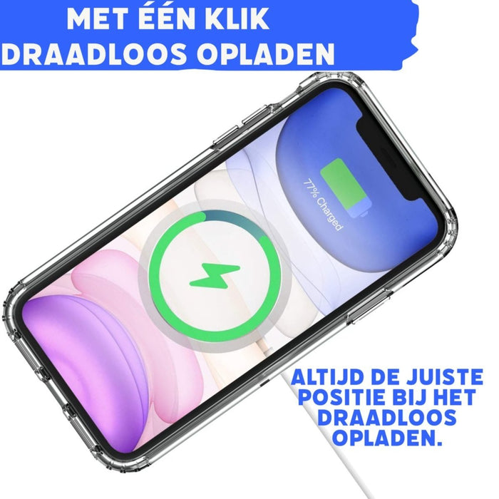 Phreeze™ iPhone 11 Pro Hoesje Doorzichtig - iPhone 11 Pro UltraHD Transparant Hoesje met Magneet Cirkel - Geschikt voor Apple iPhone 11 Pro