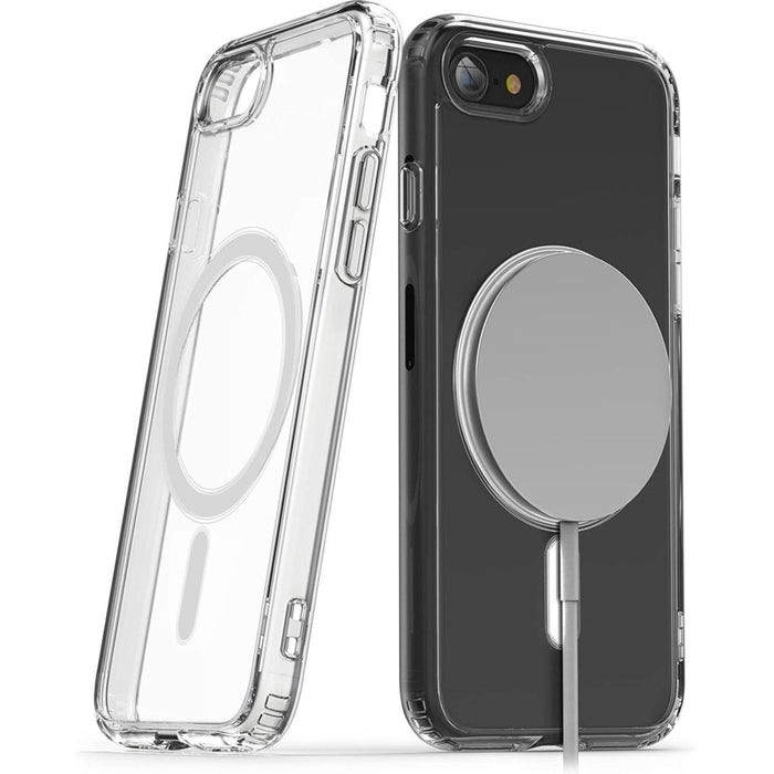 Phreeze™ iPhone 7 Hoesje Doorzichtig - UltraHD Transparant Hoesje met Magneet Cirkel - Geschikt voor Apple iPhone 7