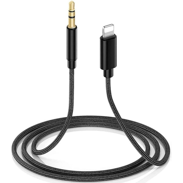 Phreeze™ iPhone Aux Kabel - Aux 3.5mm Jack naar Apple Lightning Audiokabel voor in Auto, Speaker en Soundbar - Geschikt voor iPhone X/11/12/13 en iPad