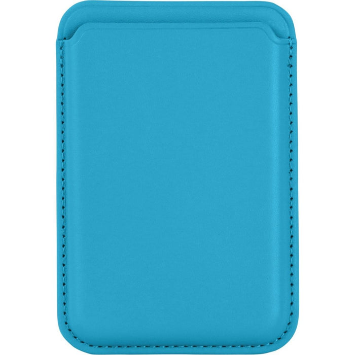 Phreeze Pasjeshouder - Kaarthouder - Magnetisch - Apple iPhone 12 en 13 serie - Baby Blauw - 100% Veilig Design - RFID bescherming - Vegan Leer - Kaarthouder Magneet - iPhone