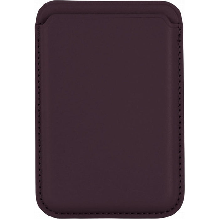 Phreeze Pasjeshouder - Kaarthouder - Magnetisch - Apple iPhone 12 en 13 serie - Donker Paars - 100% Veilig Design - RFID bescherming - Vegan Leer - Kaarthouder Magneet - iPhone Magneet