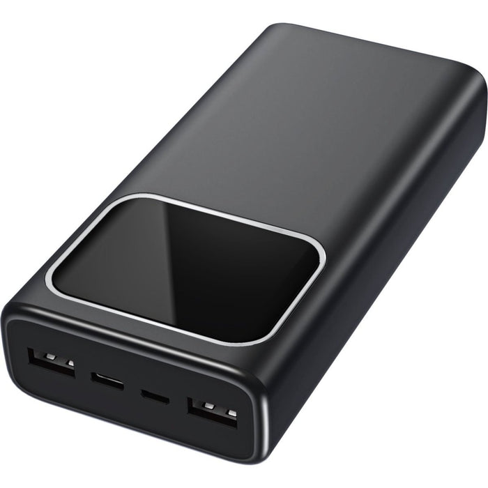 Phreeze Powerbank 20000 mAh - Zwart - Snellader - 2x USB-A (Quick Charge 3.0) + 1x USB-C (Power Delivery 3.0) - Geschikt voor Apple iPhone, iPad, Samsung, Android, Tablet - Powerbank iPhone - Powerbank Samsung