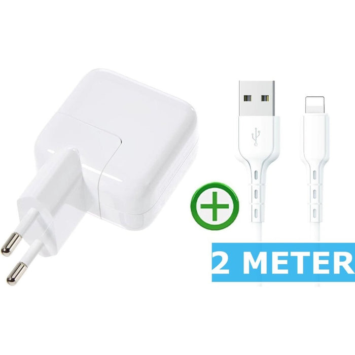 Razendsnelle iPhone Power Oplader met iPhone Kabel | Geschikt voor Apple iPhone 12 - iPhone 12 Pro - iPhone 11 | Snellader iPhone | Snellader iPad | Razendsnel laden