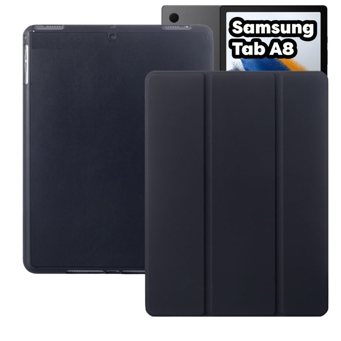 Samsung Tab A8 Hoes Book Case Zwart - Samsung Tab A8 2021 Hoesje Luxe Cover met Samsung S Pen Vakje - Samsung Galaxy Tab A8 Hoesje