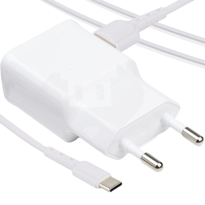 Snellader Samsung - Snelle Oplader Samsung - Quick Charge en Power Delivery Lader- USB-C Power Delivery - Wit
