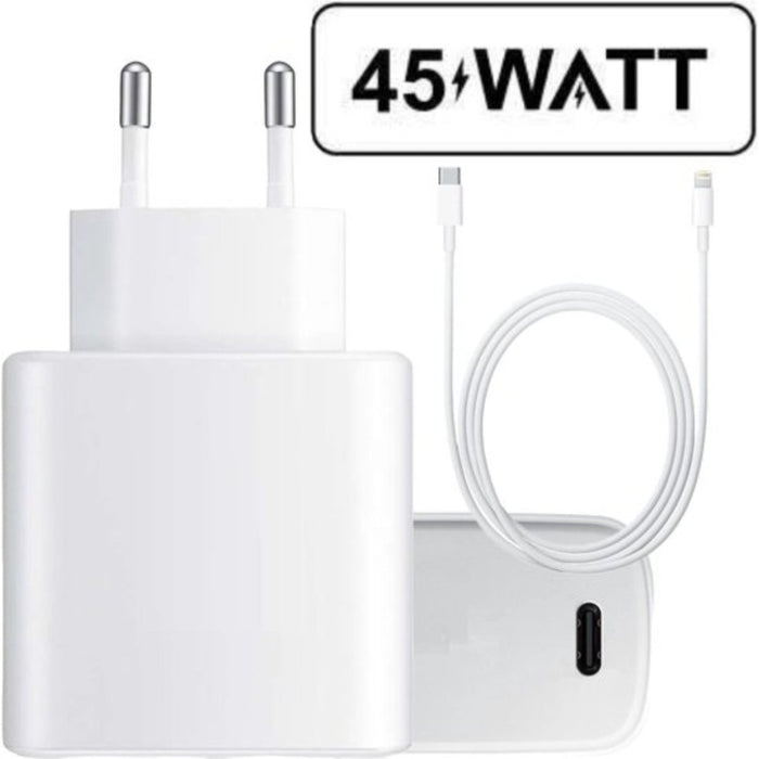 Snellader USB-C + Oplader Kabel voor iPhone en iPad - 3 Meter - Super Fast Charger