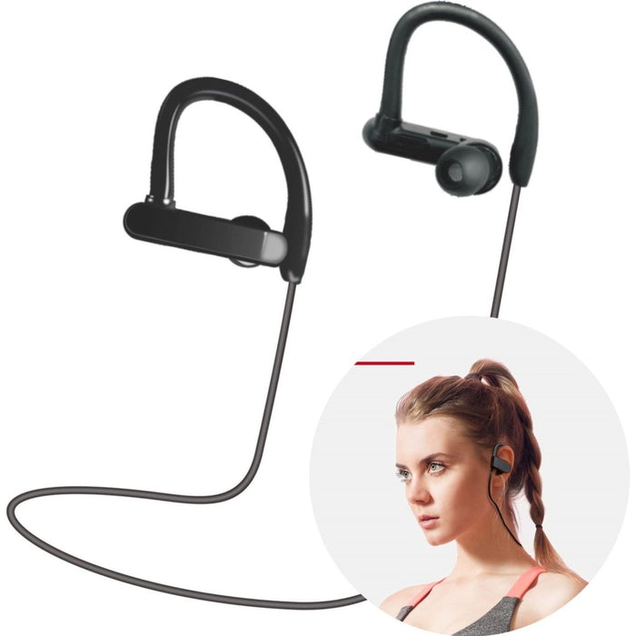 Sport Oordopjes - Draadloos - Hardlopen - Bluetooth Oortjes - Waterdicht - Voor iPhone, Samsung, HTC, Sony, Nokia, Motorola - Oortjes iPhone - Earphone Samsung - Oortjes Met Draad en Microfoon