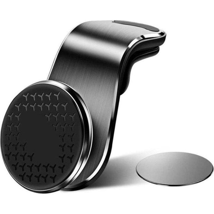 Telefoon Houder Auto met Magneet Verstelbaar - Ventilatierooster - Zwart - Geschikt voor iPhone / Samsung / Universeel C19 | Telefoonhouders Auto |Telefoonstandaaard | Houder Telefoon Auto | Houder Gsm Auto