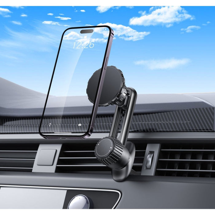 Telefoonhouder Auto Magneet - Ventilatie Telefoonhouders - Auto Accessoires - Verstelbaar - Luchtrooster GSM Mount - Telefoonhouders - Phreeze