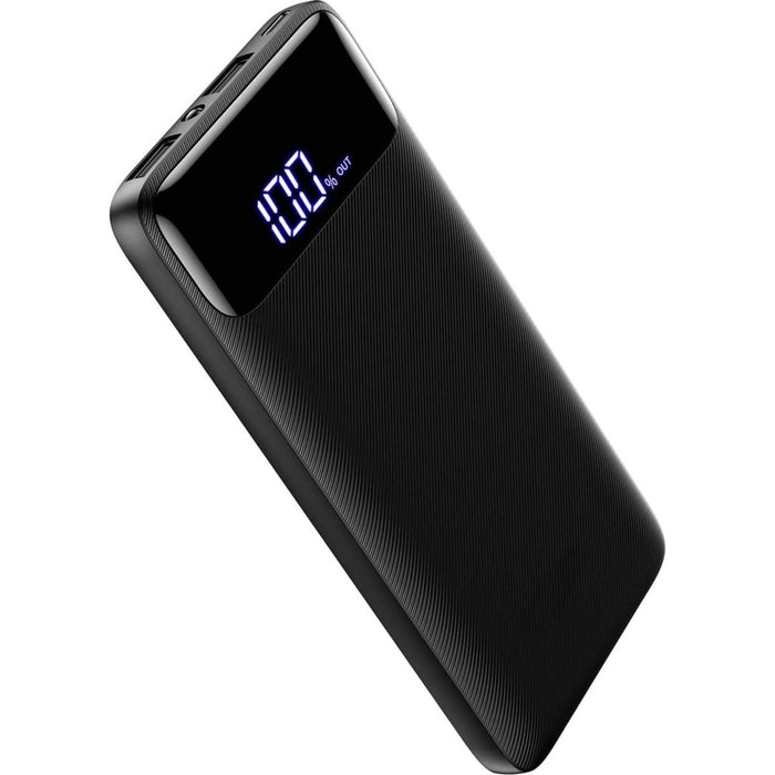 Ultra Powerbank 10.000 mAh - 22,5W - Apple Fast Charge & Samsung Super Fast Charge - USB-C & USB-A Poorten - Loop Charging - LED Display - Powerbanks - Phreeze