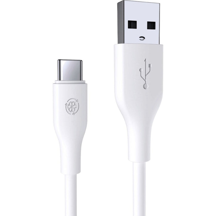 USB-C Data- en Laadkabel 1 Meter - Snellader Kabel - Fast en Quick Charge Oplaadkabel - Type C Naar USB-A - Oplaadsnoer Telefoon - Laptop - Samsung Galaxy en Note - Sony - OnePlus - Duurzaam TPE - 1 Meter